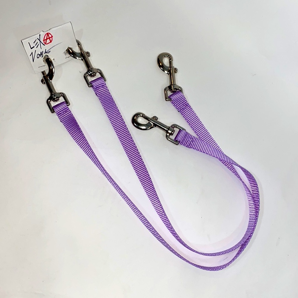 Violet nylon replacement bondage straps